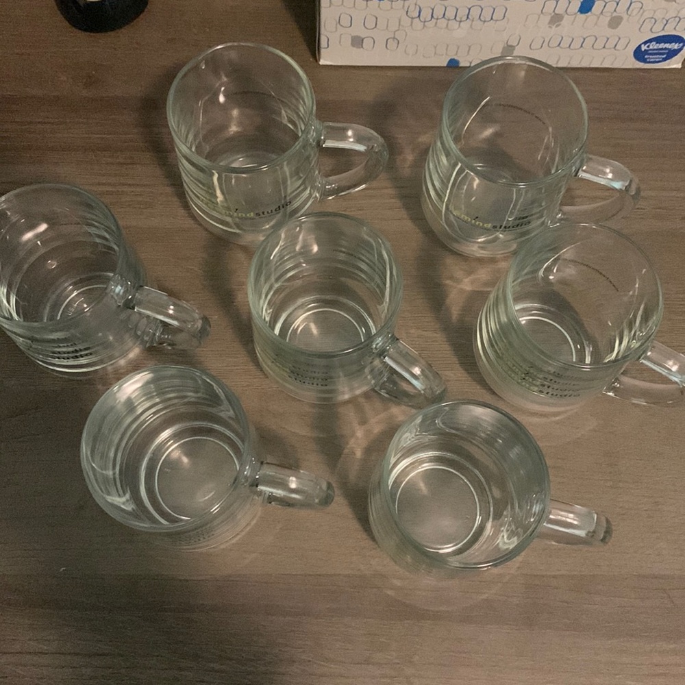 Glass Mug Set